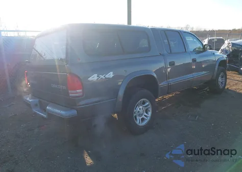 2004 Dodge Dakota Sport/Sxt z USA, uszkodzony, nr VIN 1D7HG38N34S667452